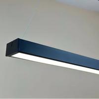 Світильник LED-STORY 36W 3240Лм 5000К 120см підвісний корпус метал чорний Lens